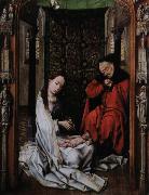 kristi fodelse altartavlan i miraflores Rogier van der Weyden